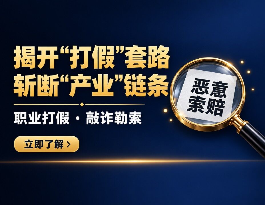 揭开“职业打假”套路:恶意索赔与企业风险防范专题